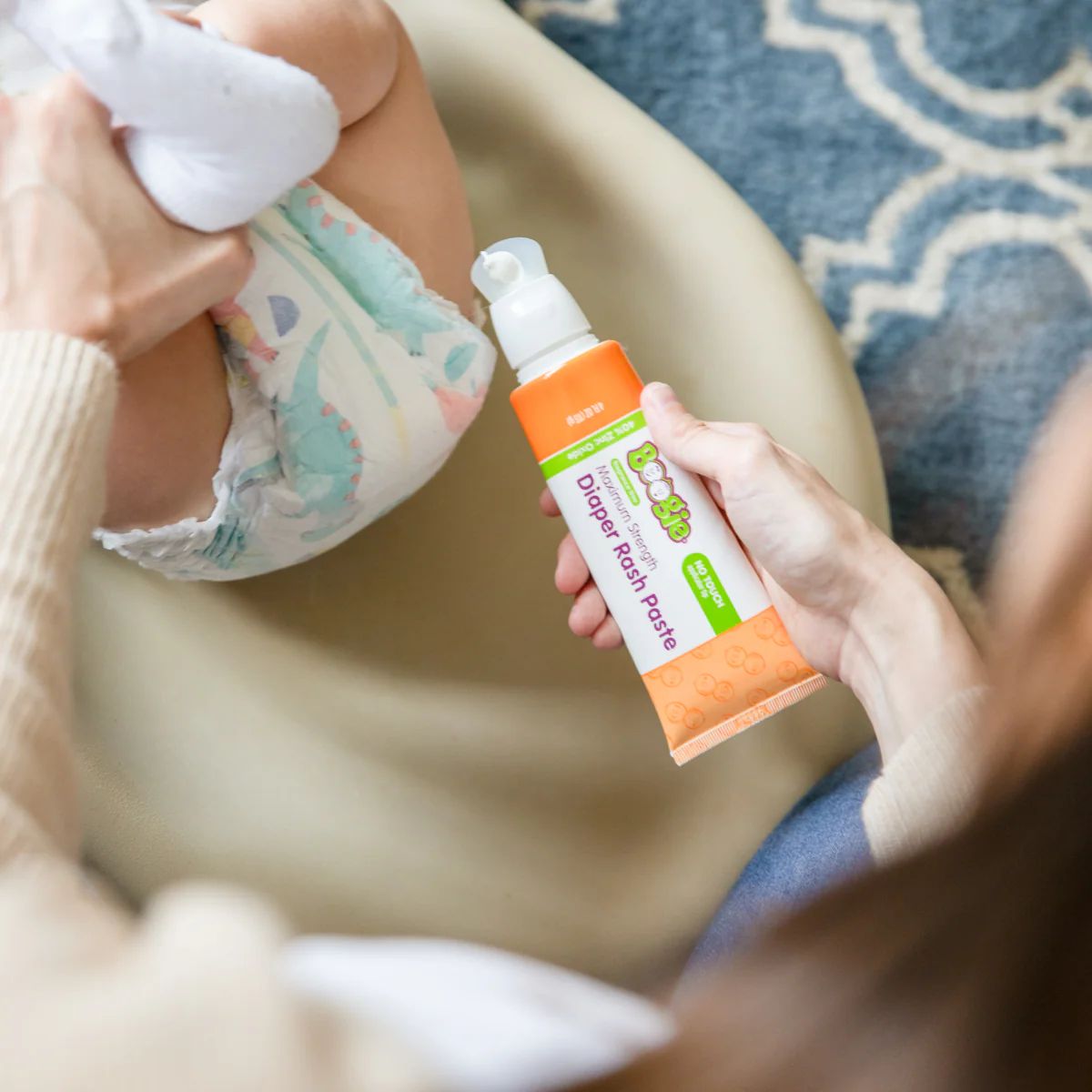 Boogie Maximum Strength Diaper Rash Paste 40% Zinc Oxide - 4 oz - Maximum Strength 40% Zinc Oxide